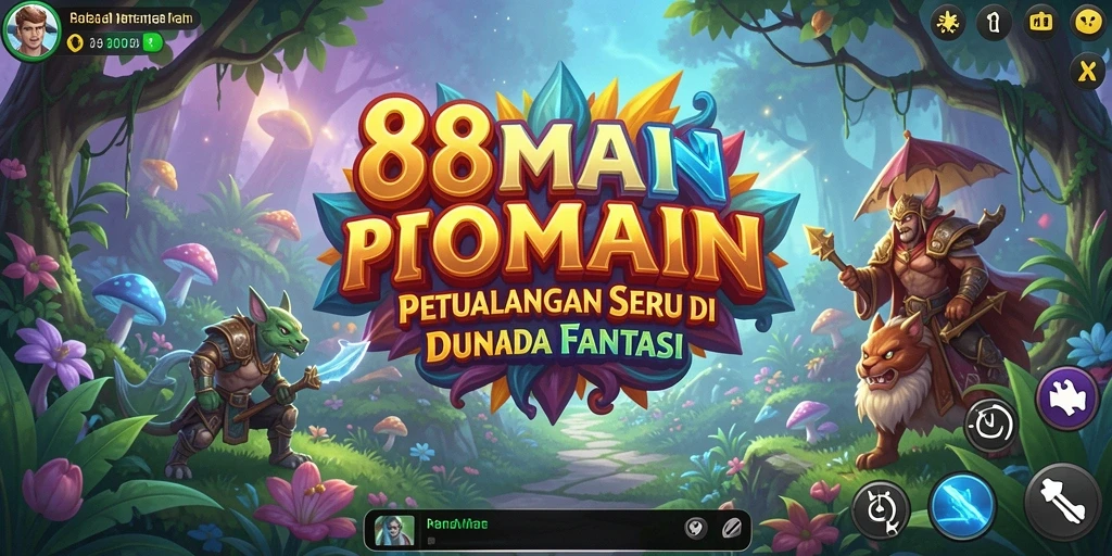 Tampilan gameplay 88MAIN dengan petualangan menarik dan grafis memukau.