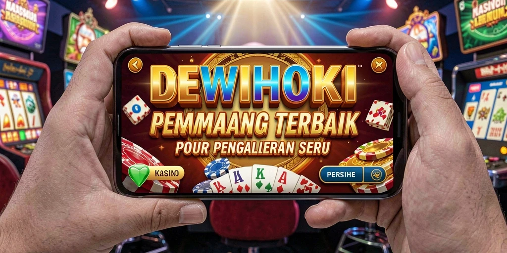 Tampilan gameplay menarik di DEWIHOKI dengan berbagai permainan Kasino.